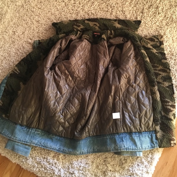 Vintage lined denim jacket - Picture 4 of 4